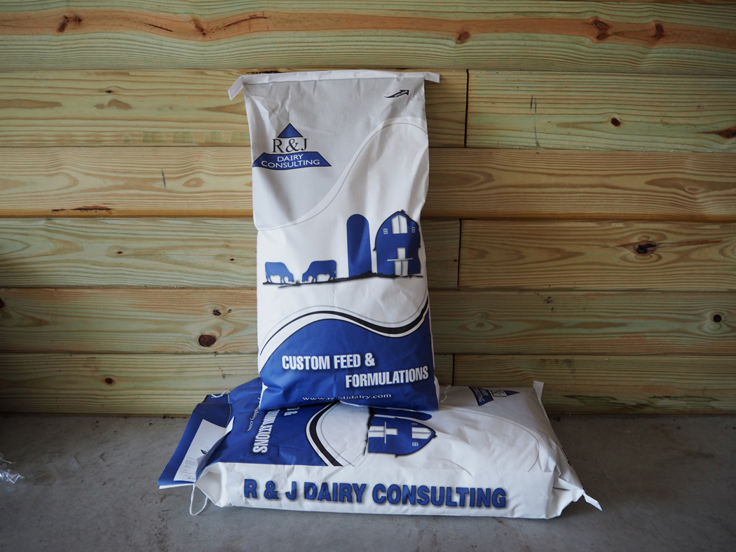 Custom Calf Feed Bags